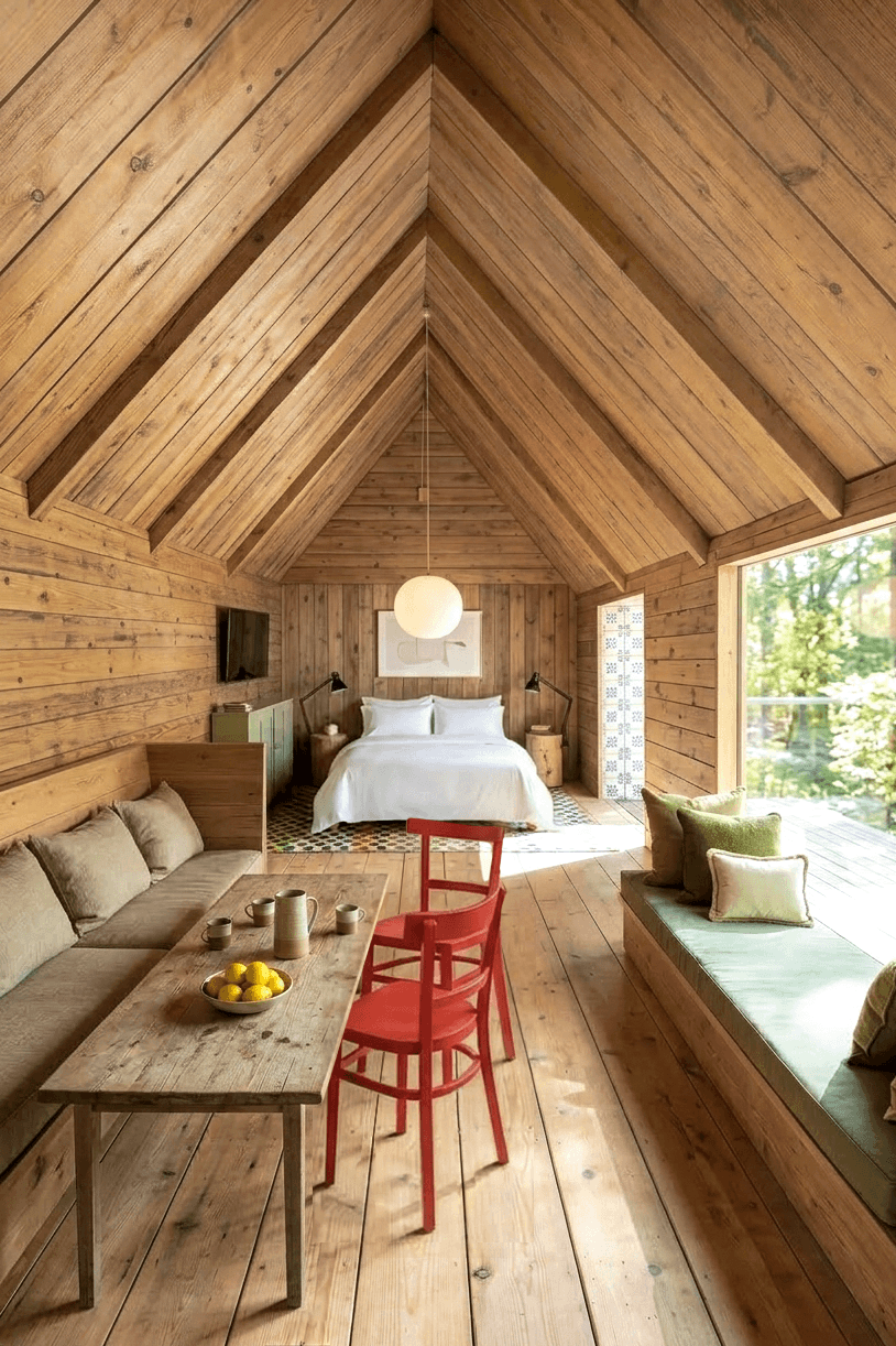 Downward dog cabin nomads studio