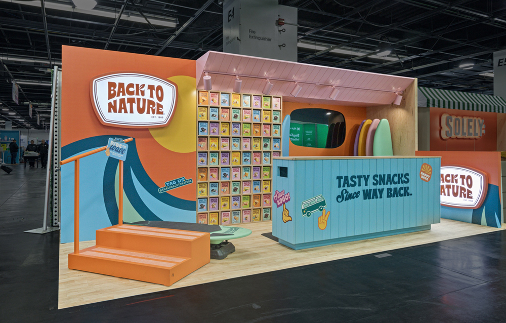 back to nature stand photo